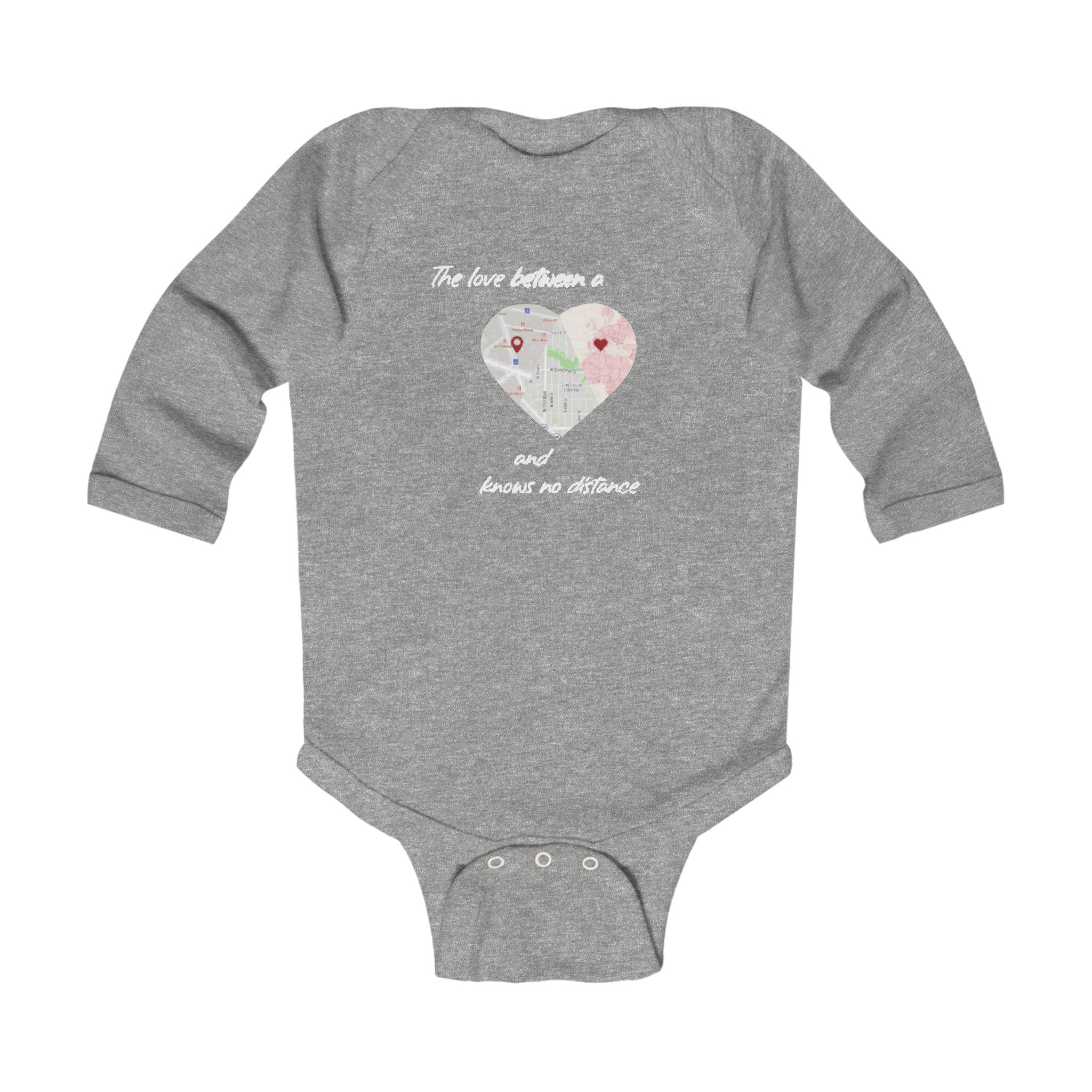 The love between a... |  Infant Long Sleeve Bodysuit